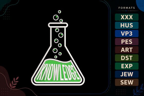 Chemistry Back to School: Embroidery Design Review