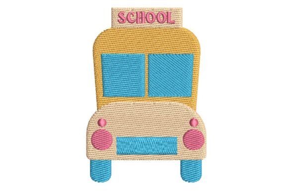 Cute Front-Facing School Bus Design Review
