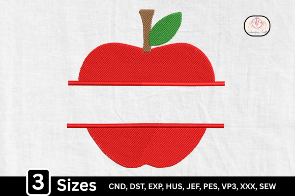 Red Apple Teacher Monogram: A Business Design Review