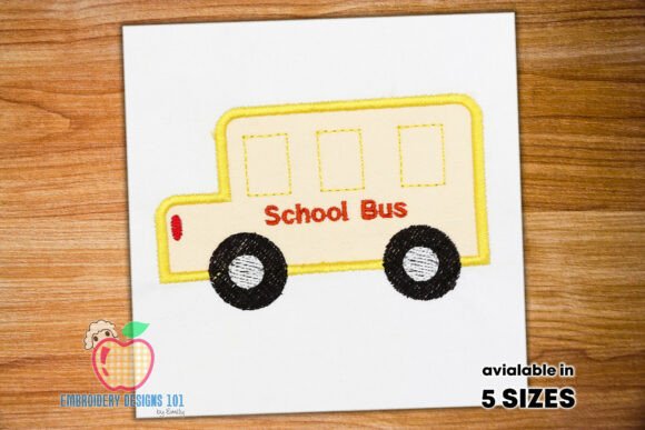 The Yellow School Bus Appliques: A Designer Review